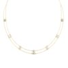 Duo Bezel Necklace - Image 2