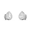 Pear Diamond Bezel Set Studs - Image 4