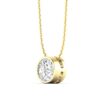 Round Bezel Necklace - Image 5