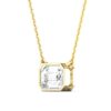 Emerald Bezel Necklace - Image 6