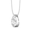 Pear Bezel Necklace - Image 2