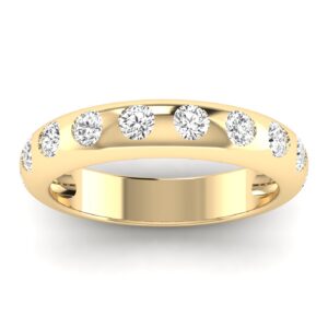 Round Gypsy Set Ring